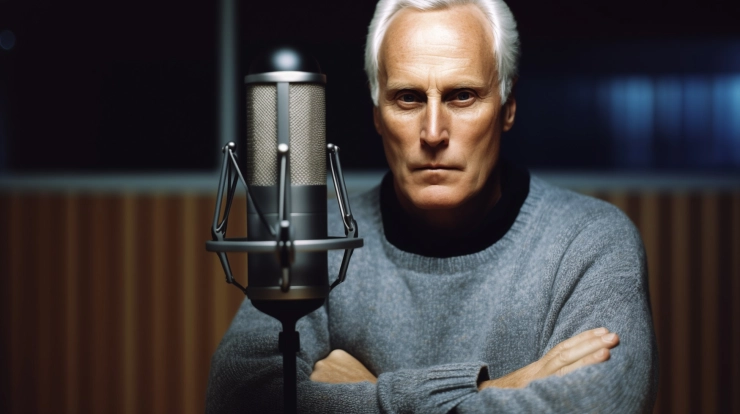 Willem Oltmans is overleden, maar zijn AI-stem leest in deze podcast voor uit eigen werk