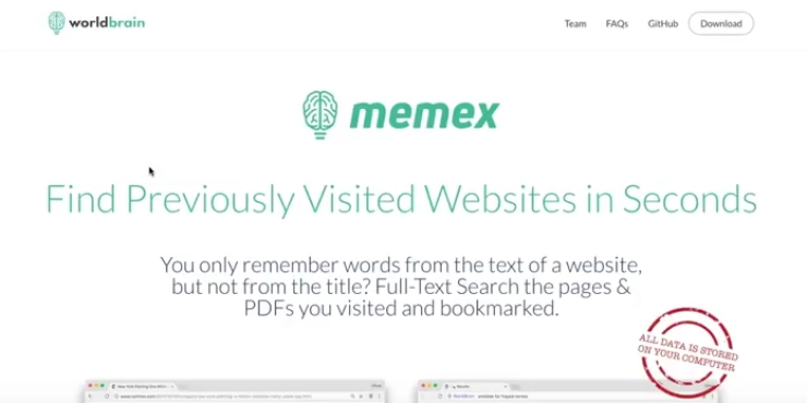 Tooltip: Artikel kwijt? met WorldBrain heb je het meteen terug