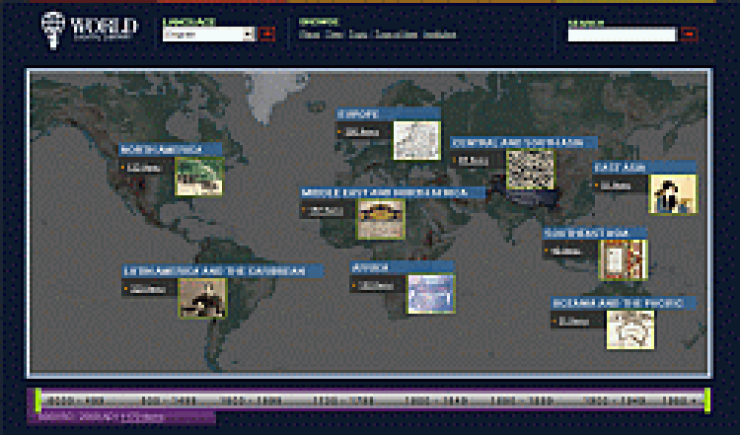 Wereldwijd online cultuur snuiven