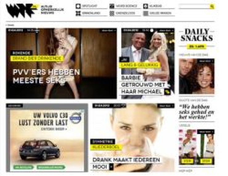 Sanoma lanceert online tabloid